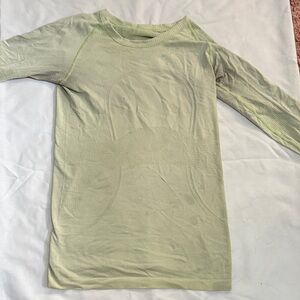 Lululemon Athletica Mint Green Textured Top